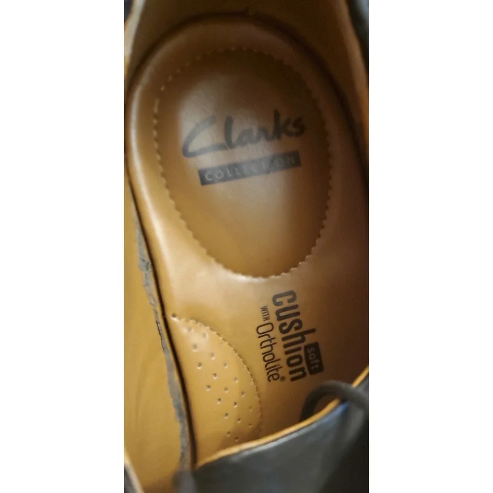 Clarks‎ Collection Tiden Walk Lace Up Shoes Men's Size 9.5 Black
